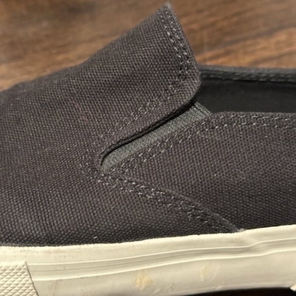 ALLSAINTS Manny_Black Slip On Men's US 9 EU42 sneakers fit on small side - Picture 5 of 10